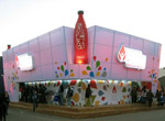 Coca Cola - Microcine y Pared Interactiva Proyectada en la Rural 2007