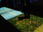 Sony - Piso interactivo en lanzamiento de Sony Genezi