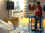 Adidas - Simulador de skateboard